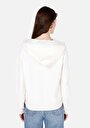 thumb-Afficher les détails de Pull Blanc Regular Fit Manches Longues  Femme
