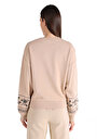 thumb-Afficher les détails de Pull-over Beige Regular Fit  Femme