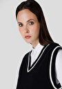 thumb-Afficher les détails de Pull Noir Regular Fit   Femme
