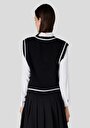 thumb-Afficher les détails de Pull Noir Regular Fit   Femme