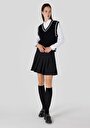 thumb-Afficher les détails de Pull Noir Regular Fit   Femme
