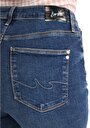 thumb-Afficher les détails de 703 Carla Pantalon Marine   En  Slim Fit Femme