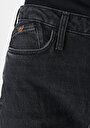 thumb-Afficher les détails de 896  Maria Pantalon Bleu   En  Mom Fit Femme