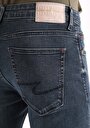 thumb-Afficher les détails de 041 Danny Pantalon Bleu Foncé Slim Leg Low Rise En  Slim Fit Homme