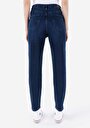 thumb-Afficher les détails de 896  Maria Pantalon Denim Tapered Leg Medium Rise En  Mom Fit Femme