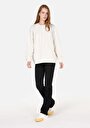 thumb-Afficher les détails de Pull-over Ecru Regular Fit  Femme