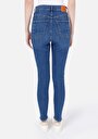 thumb-Afficher les détails de 760 Diana Pantalon Bleu Super Skinny Leg High Rise En Jean Skinny Fit Femme