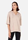 thumb-Afficher les détails de Pull-over Ecru Regular Fit  Femme