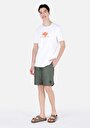 thumb-Afficher les détails de Short De Bain Kaki Slim Fit  Homme