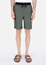 thumb-Afficher les détails de Short De Bain Kaki Slim Fit  Homme