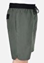 thumb-Afficher les détails de Short De Bain Kaki Slim Fit  Homme