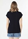 thumb-Afficher les détails de T-shirt À Manches Courtes Marine Regular Fit  Femme