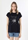 thumb-Afficher les détails de T-shirt À Manches Courtes Marine Regular Fit  Femme