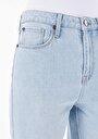 thumb-Afficher les détails de 896  Maria Pantalon  Tapered Leg High Rise En  Mom Fit Femme