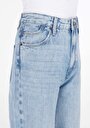 thumb-Afficher les détails de 884 Lauren Pantalon Bleu   En  Straight Fit Femme