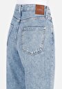 thumb-Afficher les détails de 970 Berry Pantalon Bleu   En  Regular Fit Femme