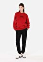 thumb-Afficher les détails de Pull-over Rouge Regular Fit  Femme
