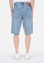 thumb-Afficher les détails de Short Bleu Loose Fit Homme