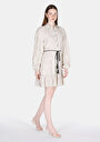 thumb-Afficher les détails de Robe Beige Regular Fit    Femme