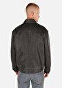 thumb-Afficher les détails de Veste Pu Noir Manches Longues  Regular Fit Homme