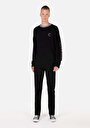 thumb-Afficher les détails de Pull Noir Comfort Fit Manches Longues  Homme