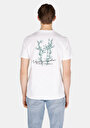 thumb-Afficher les détails de T-shirt À Manches Courtes Blanc Regular Fit Droit Homme