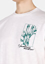 thumb-Afficher les détails de T-shirt À Manches Courtes Blanc Regular Fit Droit Homme