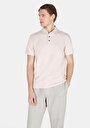 thumb-Afficher les détails de T-shirt Polo À Manches Courtes Beige Droit Regular Fit Homme