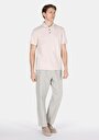 thumb-Afficher les détails de T-shirt Polo À Manches Courtes Beige Droit Regular Fit Homme