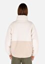 thumb-Afficher les détails de Veste Ecru Regular Fit Manches Longues  Matelassé Femme