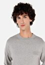 thumb-Afficher les détails de Pull Gris Comfort Fit Manches Longues  Homme