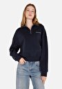 thumb-Afficher les détails de Pull-over Marine Regular Fit  Femme