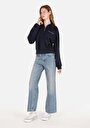 thumb-Afficher les détails de Pull-over Marine Regular Fit  Femme