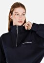 thumb-Afficher les détails de Pull-over Marine Regular Fit  Femme