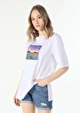 thumb-Afficher les détails de T-shirt À Manches Courtes Blanc Regular Fit  Femme