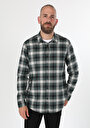 thumb-Afficher les détails de Chemise À Manches Longues Vert Regular Fit   Homme