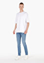 thumb-Afficher les détails de 044 Karl Pantalon Denim Straight Leg Low Rise En Jean Straight Fit Homme