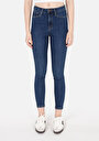 thumb-Afficher les détails de 760 Diana Pantalon Denim Skinny  Leg High Rise En Jean Skinny Fit Femme