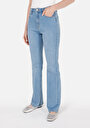 thumb-Afficher les détails de 791 Monica Pantalon Denim Bootcut Medium Rise En Jean Regular Fit Femme