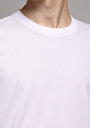 thumb-Afficher les détails de T-shirt À Manches Courtes Blanc Regular Fit Droit Homme