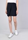 thumb-Afficher les détails de Jupe Marine Slim Fit    Femme