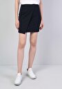 thumb-Afficher les détails de Jupe Marine Slim Fit    Femme