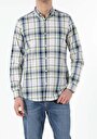thumb-Afficher les détails de Chemise À Manches Longues Marine Regular Fit   Homme