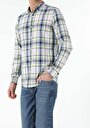 thumb-Afficher les détails de Chemise À Manches Longues Marine Regular Fit   Homme