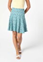 thumb-Afficher les détails de Jupe Vert Regular Fit    Femme
