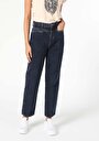 thumb-Afficher les détails de 889 Katy Pantalon Denim Tapered Leg  En  High Boy Fit Femme