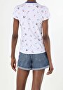 thumb-Afficher les détails de T-shirt À Manches Courtes Blanc Regular Fit  Femme