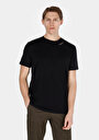 thumb-Afficher les détails de T-shirt À Manches Courtes Noir Regular Fit Droit Homme
