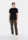 thumb-Afficher les détails de T-shirt À Manches Courtes Noir Regular Fit Droit Homme