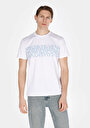 thumb-Afficher les détails de T-shirt À Manches Courtes Blanc Regular Fit Droit Homme